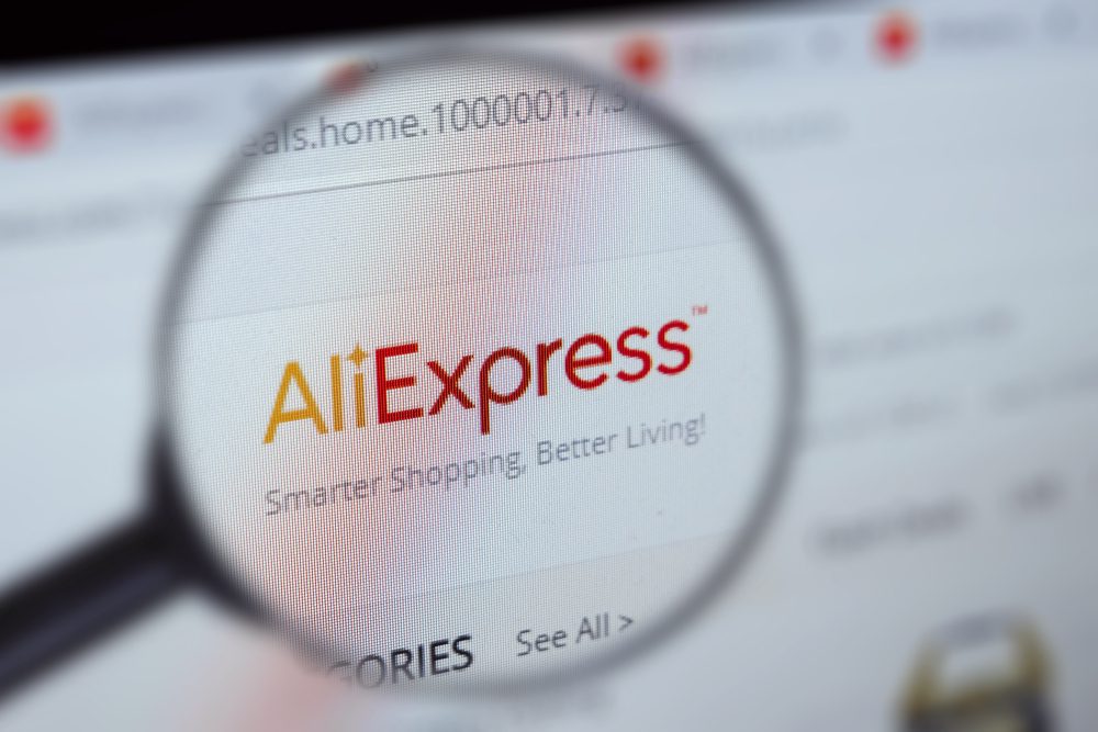 Aliexpress website